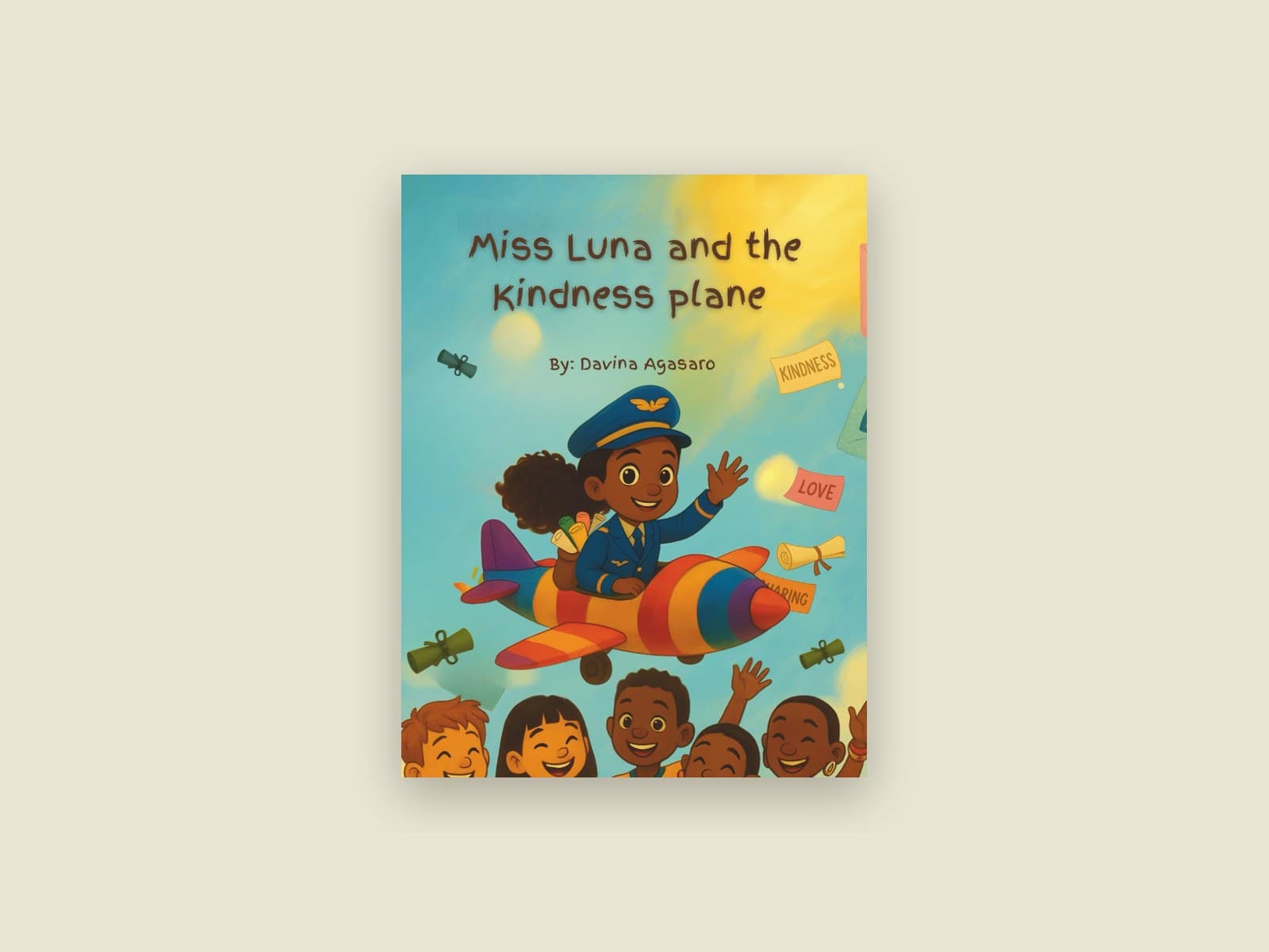 Cover of Miss Luna and the Kindness Plane